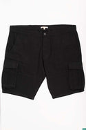 Men’s cargo Casual Shorts are with pockets in Black.