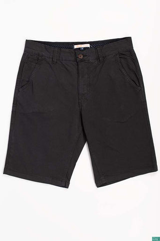 Men’s Casual Shorts with pockets in chino Black.