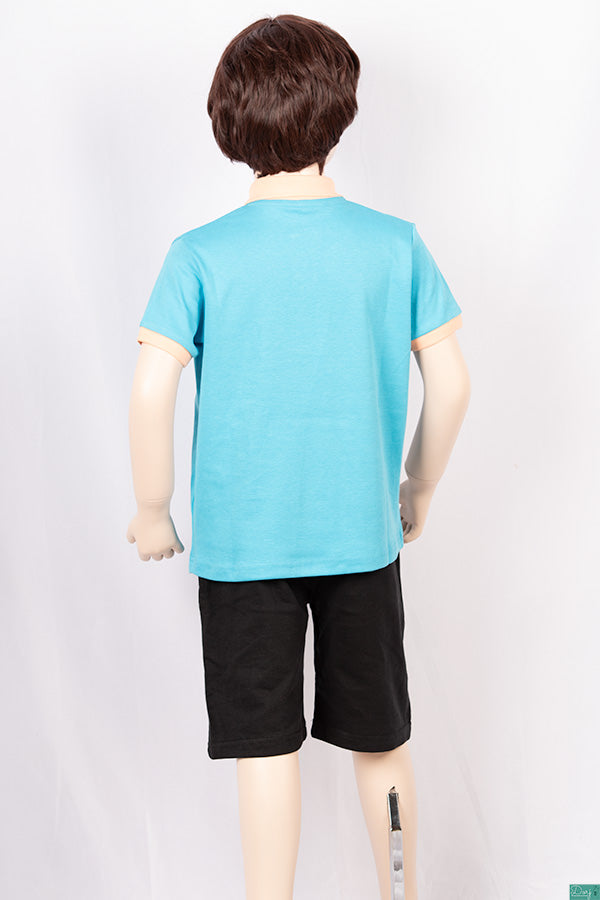 Boy's half sleeve supremely soft with a cool feel regular fit Polo