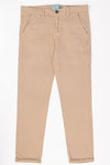 Boy’s regular fit full length Chino Pants with pockets. 