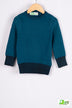 Boy's Slim fit round neck stretchable sweater in various colours.